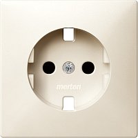 Лицевая панель Schneider Electric Merten Antique для 1-м. розетки 220Вт бежевый